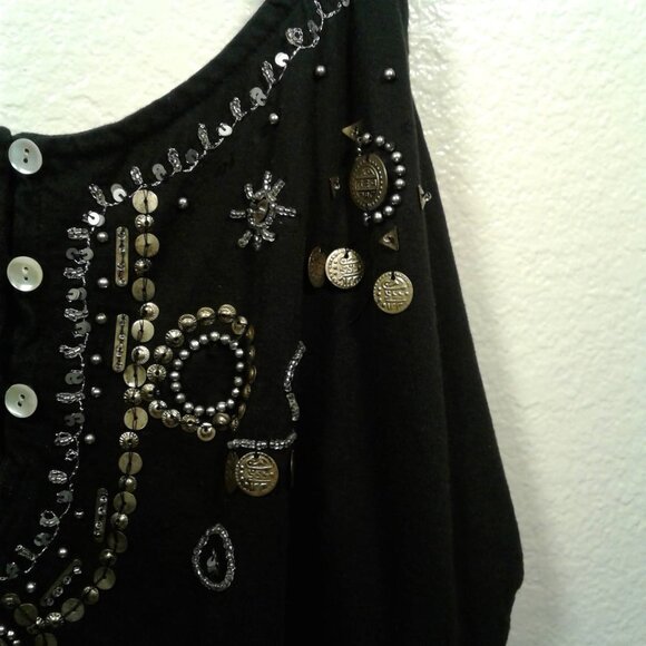 Kommotion NY Embellished Spaghetti Strap Top 1X - Picture 14 of 16